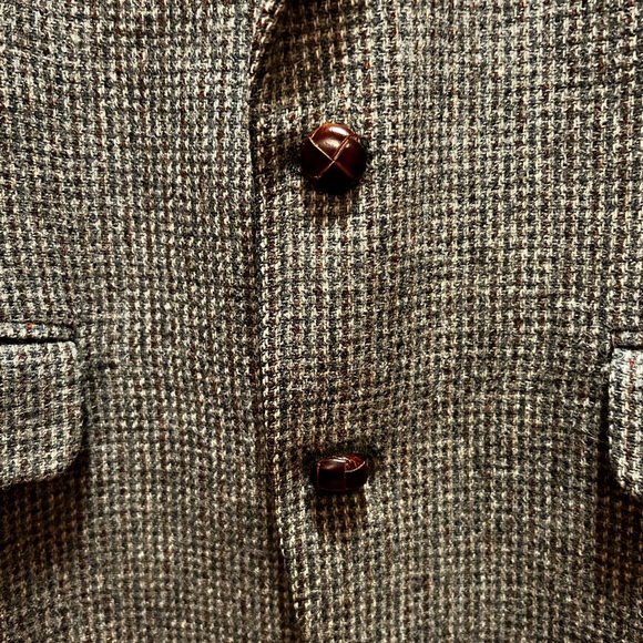 Tweed sport coat with browns and grays - Picture 6 of 9
